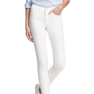 H&M Women's White Skinny Jeans Size 18